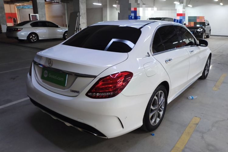 Used Mercedes-Benz C-Class 2018 C 180 L Fashion Edition Sport Version Rear Right 45 Deg