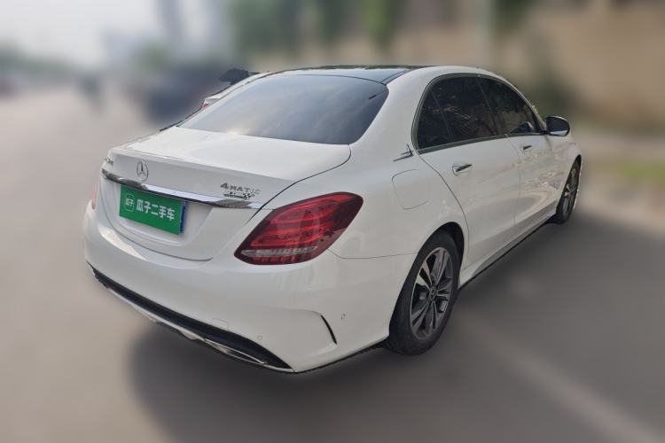 Used Mercedes-Benz C-Class 2018 C 200 L Sport Edition Rear Right 45 Deg