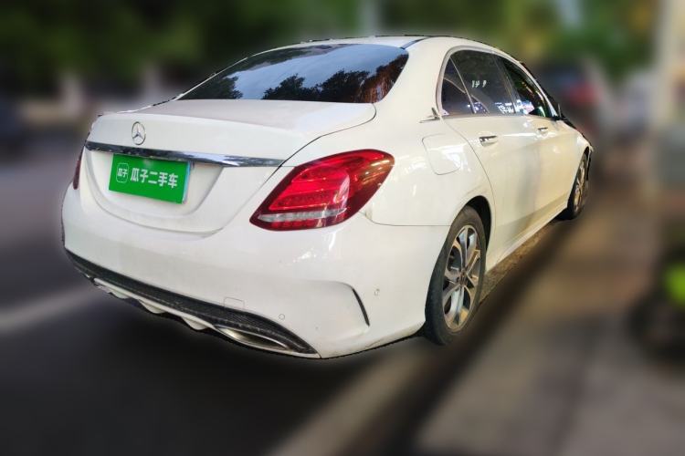 Used Mercedes-Benz C-Class 2018 C 180 L Fashion Edition Sport Version Rear Right 45 Deg