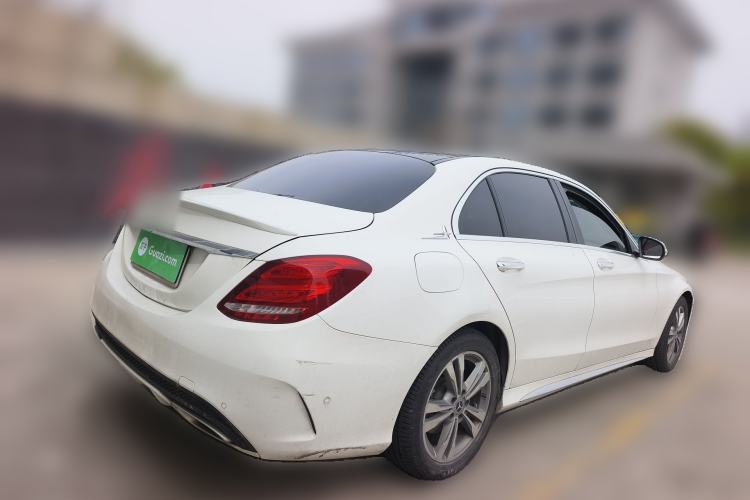Used Mercedes-Benz C-Class 2018 C 200 L Sport Edition Rear Right 45 Deg
