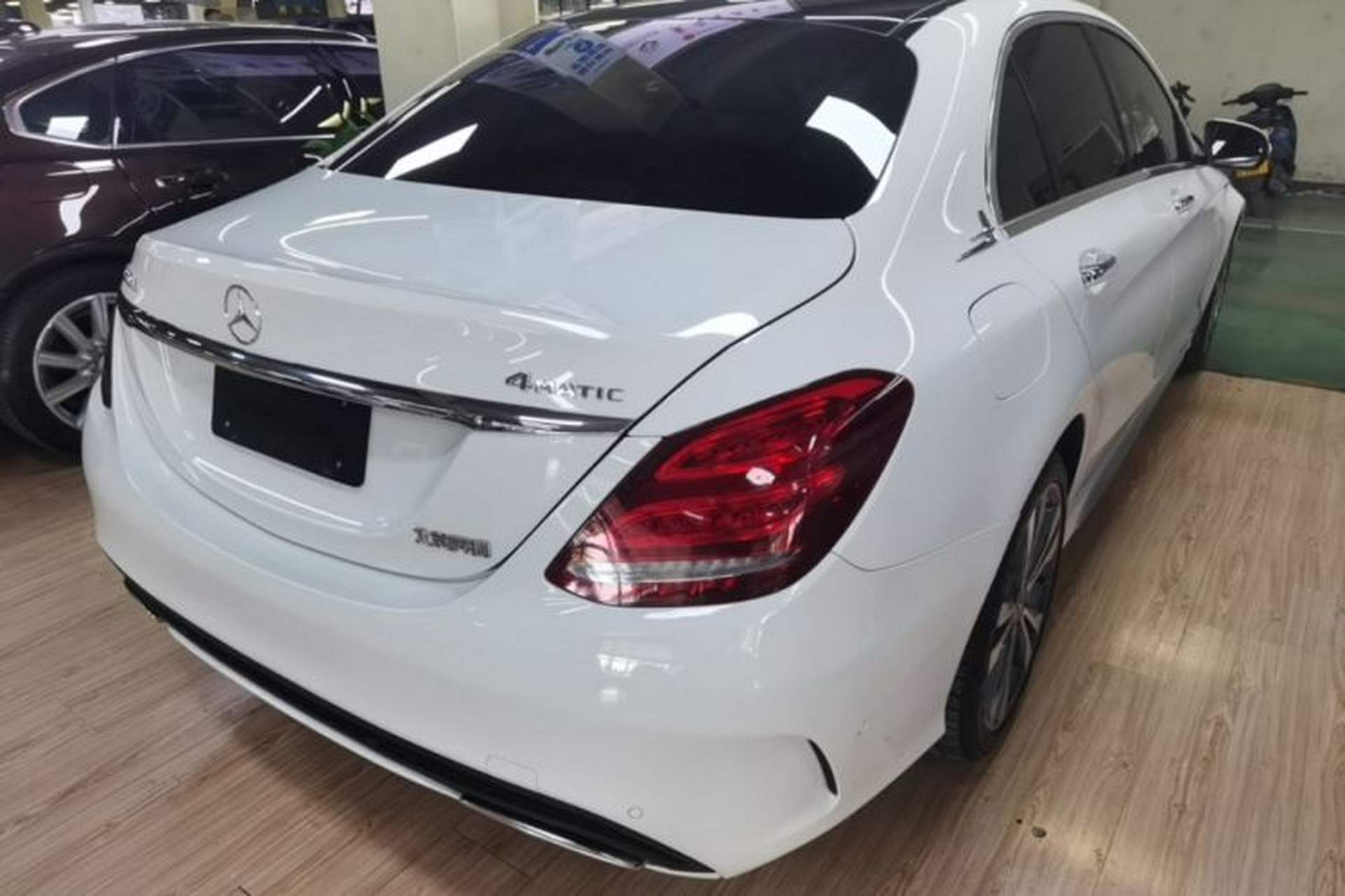 Used Mercedes-Benz C-Class 2018 C 200 L 4MATIC Sport Edition Rear Right 45 Deg