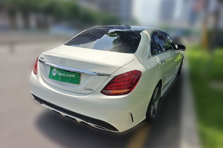 Used Mercedes-Benz C-Class 2018 C 200 L Sport Edition Achievement Special Edition Rear Right 45 Deg