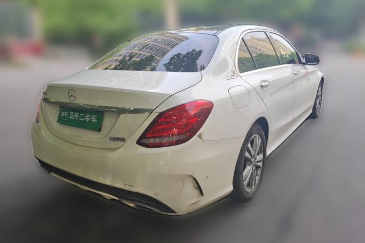 Used Mercedes-Benz C-Class 2018 C 200 L Sport Edition Rear Right 45 Deg