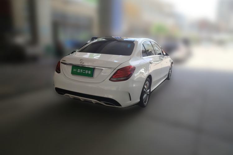Used Mercedes-Benz C-Class 2018 C 200 L Sport Edition Rear Right 45 Deg