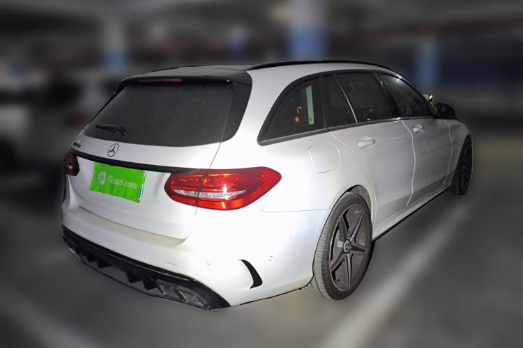 Used Mercedes-Benz C-Class 2018 C 180 station wagon Rear Right 45 Deg