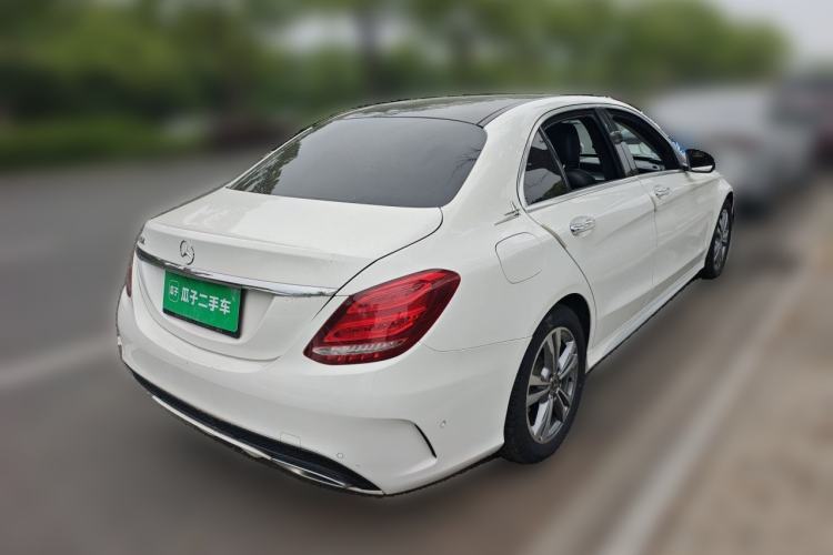 Used Mercedes-Benz C-Class 2018 C 200 L Sport Edition Rear Right 45 Deg