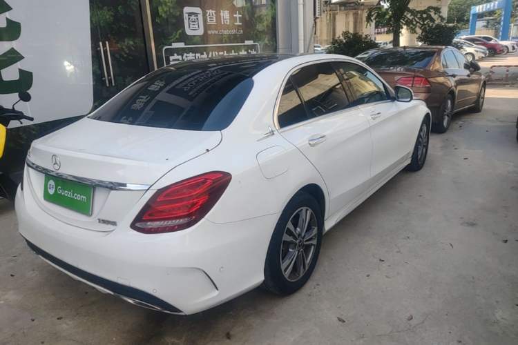Used Mercedes-Benz C-Class 2018 C 200 L Sport Edition Rear Right 45 Deg