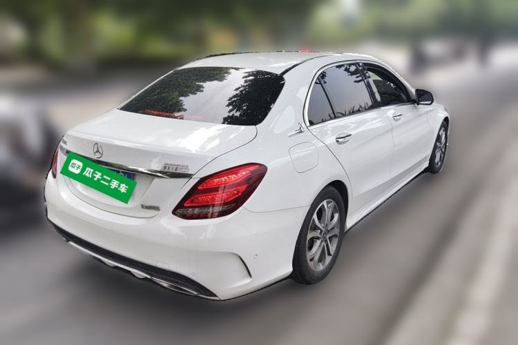 Used Mercedes-Benz C-Class 2018 C 180 L Fashion Edition Sport Version Rear Right 45 Deg