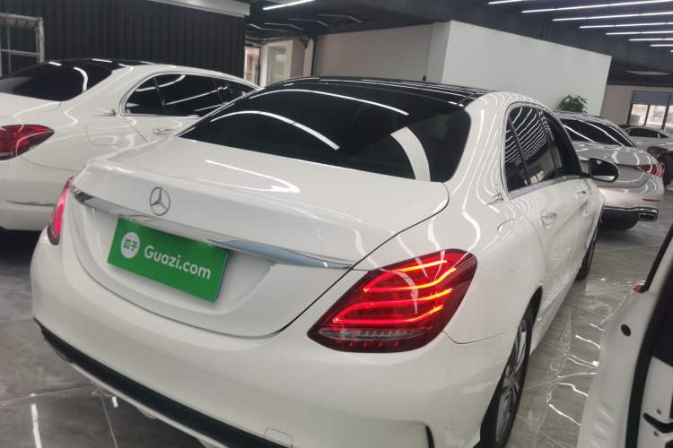Used Mercedes-Benz C-Class 2018 C 200 L Sport Edition Rear Right 45 Deg