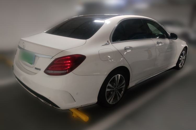 Used Mercedes-Benz C-Class 2018 C 200 L Sport Edition Rear Right 45 Deg