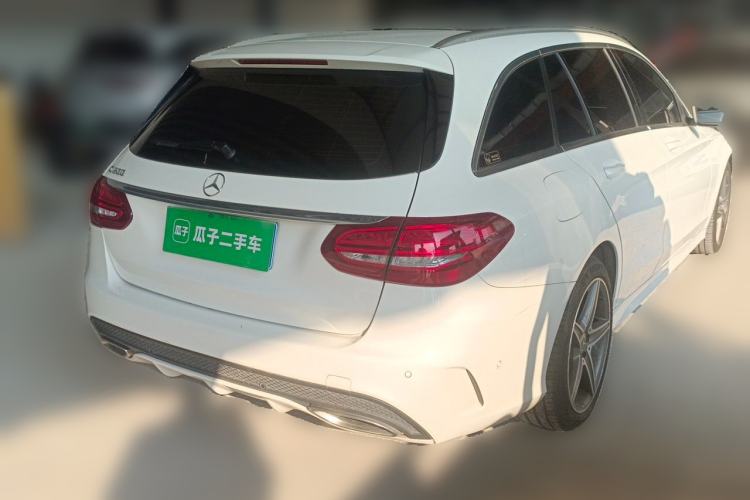 Used Mercedes-Benz C-Class 2018 C 200 Estate Rear Right 45 Deg