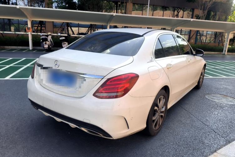 Used Mercedes-Benz C-Class 2018 C 180 L Fashion Edition Sport Version Rear Right 45 Deg