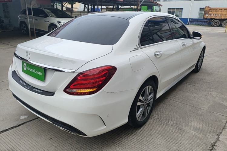 Used Mercedes-Benz C-Class 2018 C 200 L Sport Edition Rear Right 45 Deg
