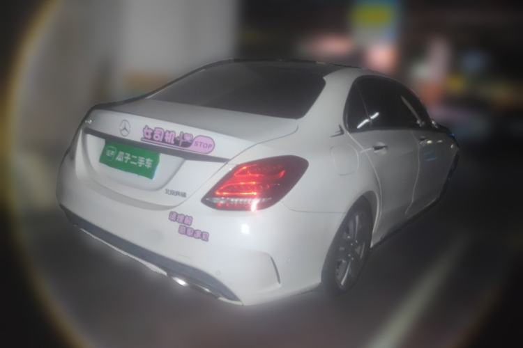 Used Mercedes-Benz C-Class 2018 C 200 L Sport Edition Rear Right 45 Deg