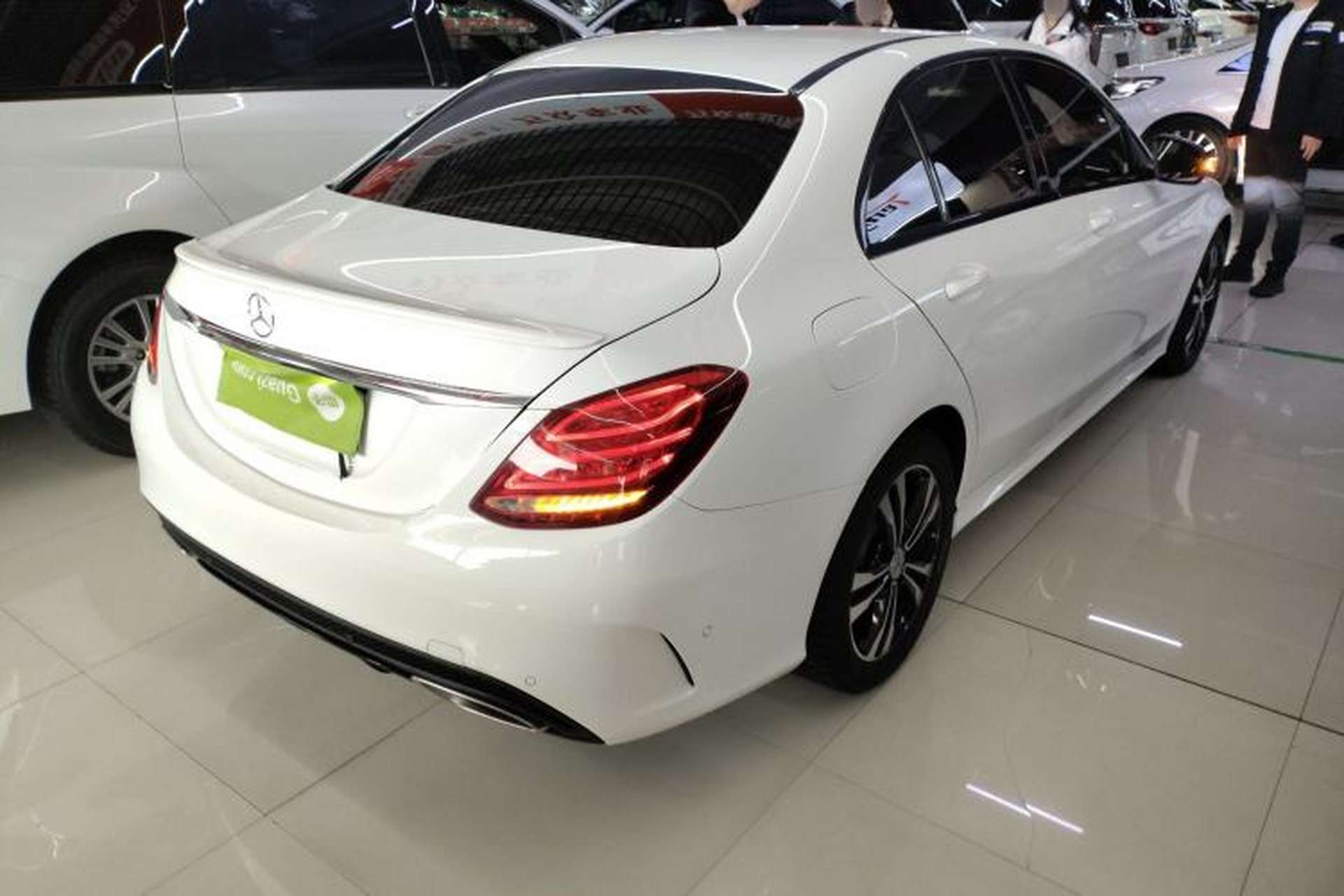 Used Mercedes-Benz C-Class 2018 C 200 Sport Edition Rear Right 45 Deg