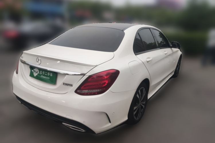 Used Mercedes-Benz C-Class 2018 C 200 Sport Edition Rear Right 45 Deg