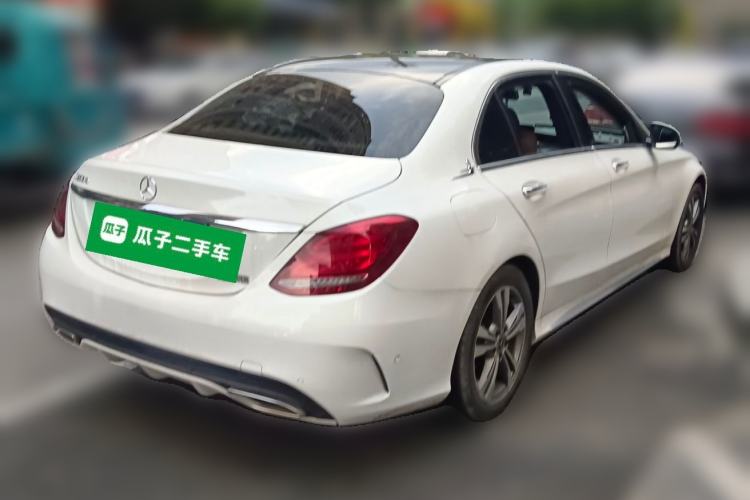 Used Mercedes-Benz C-Class 2018 C 200 L Sport Edition Rear Right 45 Deg