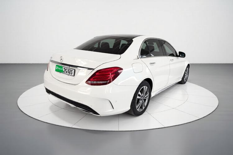 Used Mercedes-Benz C-Class 2018 C 200 L Sport Edition Rear Right 45 Deg