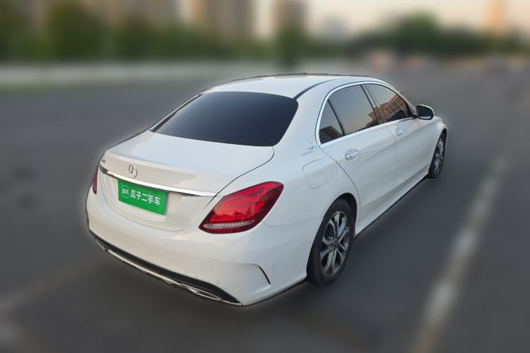 Used Mercedes-Benz C-Class 2018 C 180 L Fashion Edition Sport Version Rear Right 45 Deg