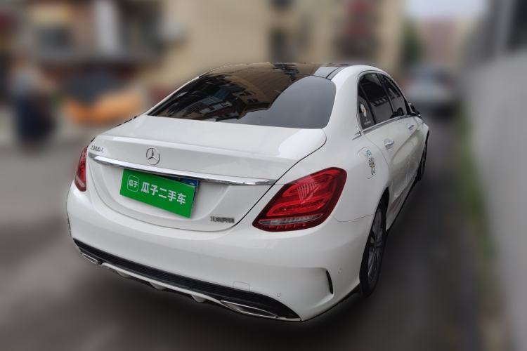 Used Mercedes-Benz C-Class 2018 C 200 L Sport Edition Rear Right 45 Deg