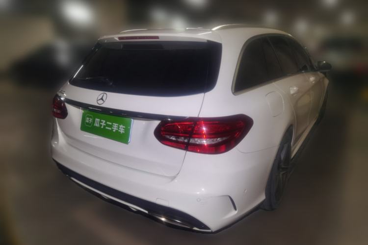 Used Mercedes-Benz C-Class 2018 C 200 Estate Rear Right 45 Deg