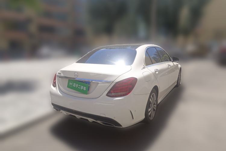 Used Mercedes-Benz C-Class 2018 C 200 L Sport Edition Rear Right 45 Deg