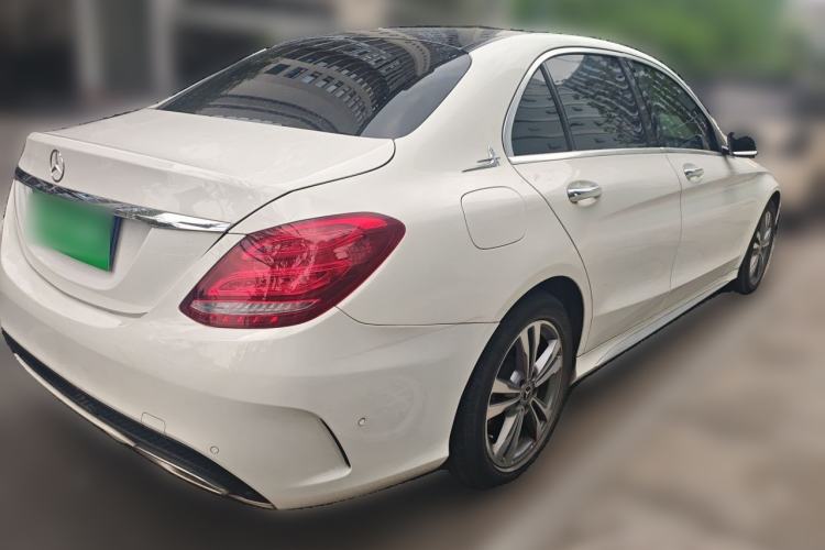 Used Mercedes-Benz C-Class 2018 C 200 L Sport Edition Rear Right 45 Deg