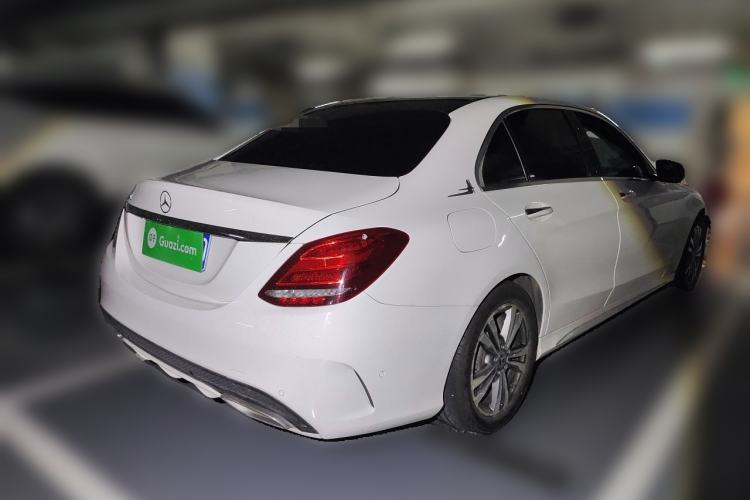 Used Mercedes-Benz C-Class 2018 C 200 L Sport Edition Rear Right 45 Deg