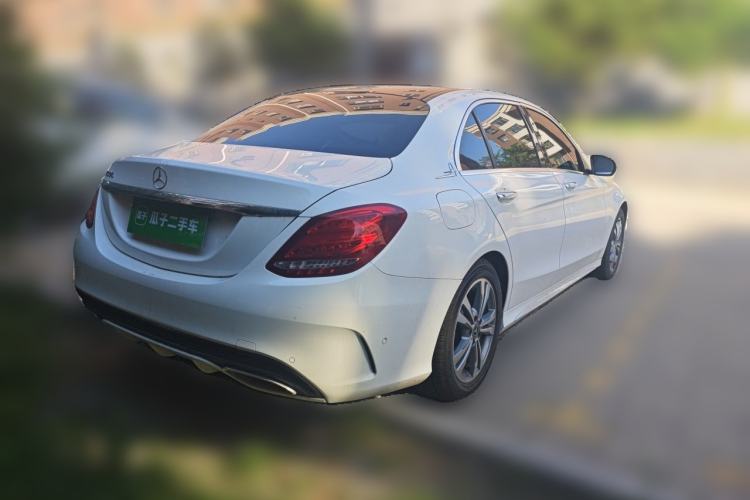 Used Mercedes-Benz C-Class 2018 C 200 L Sport Edition Rear Right 45 Deg