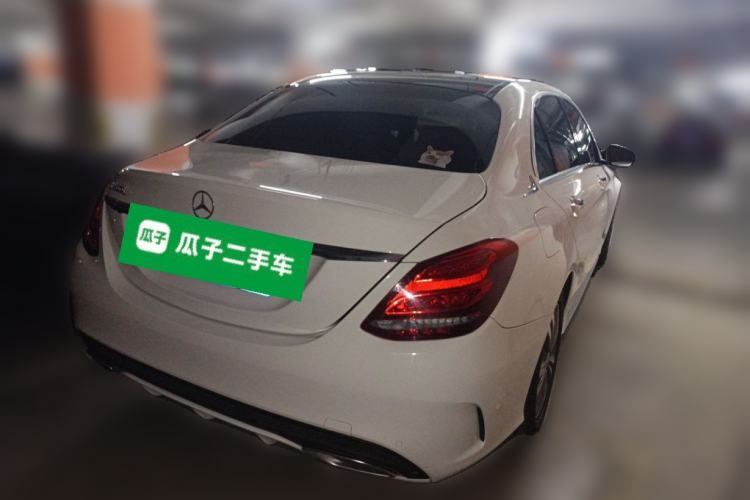 Used Mercedes-Benz C-Class 2018 C 200 L Sport Edition Rear Right 45 Deg