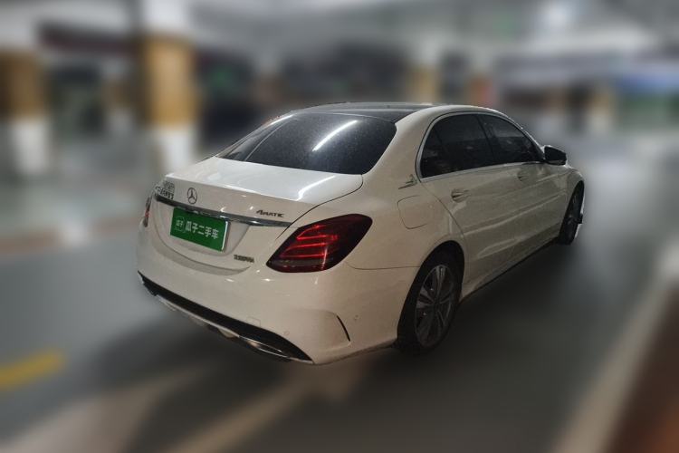 Used Mercedes-Benz C-Class 2018 C 200 L Sport Edition Rear Right 45 Deg