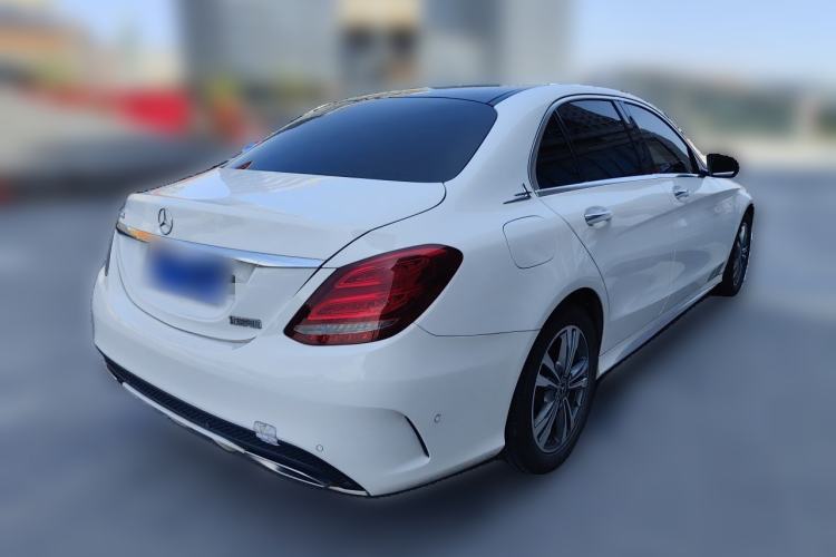 Used Mercedes-Benz C-Class 2018 C 200 L Sport Edition Rear Right 45 Deg