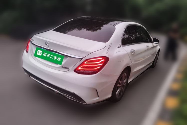 Used Mercedes-Benz C-Class 2018 C 200 L Sport Edition Rear Right 45 Deg