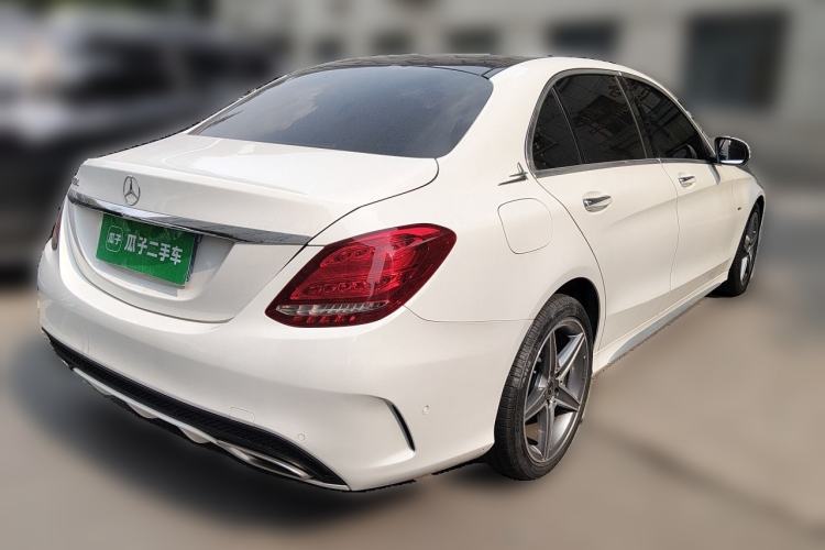 Used Mercedes-Benz C-Class 2018 C 200 L Sport Edition Achievement Special Edition Rear Right 45 Deg
