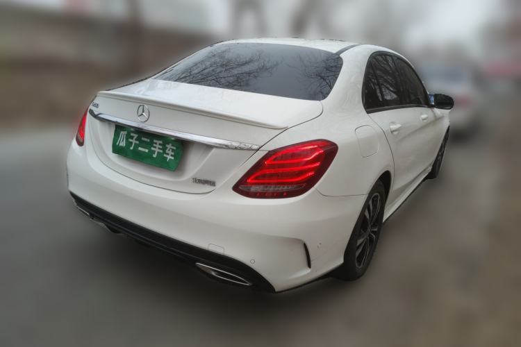 Used Mercedes-Benz C-Class 2018 C 200 Sport Edition Rear Right 45 Deg