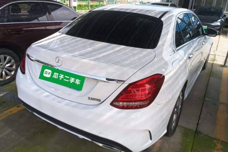 Used Mercedes-Benz C-Class 2018 C 180 L Fashion Edition Sport Version Rear Right 45 Deg