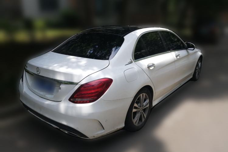 Used Mercedes-Benz C-Class 2018 C 200 L Sport Edition Rear Right 45 Deg