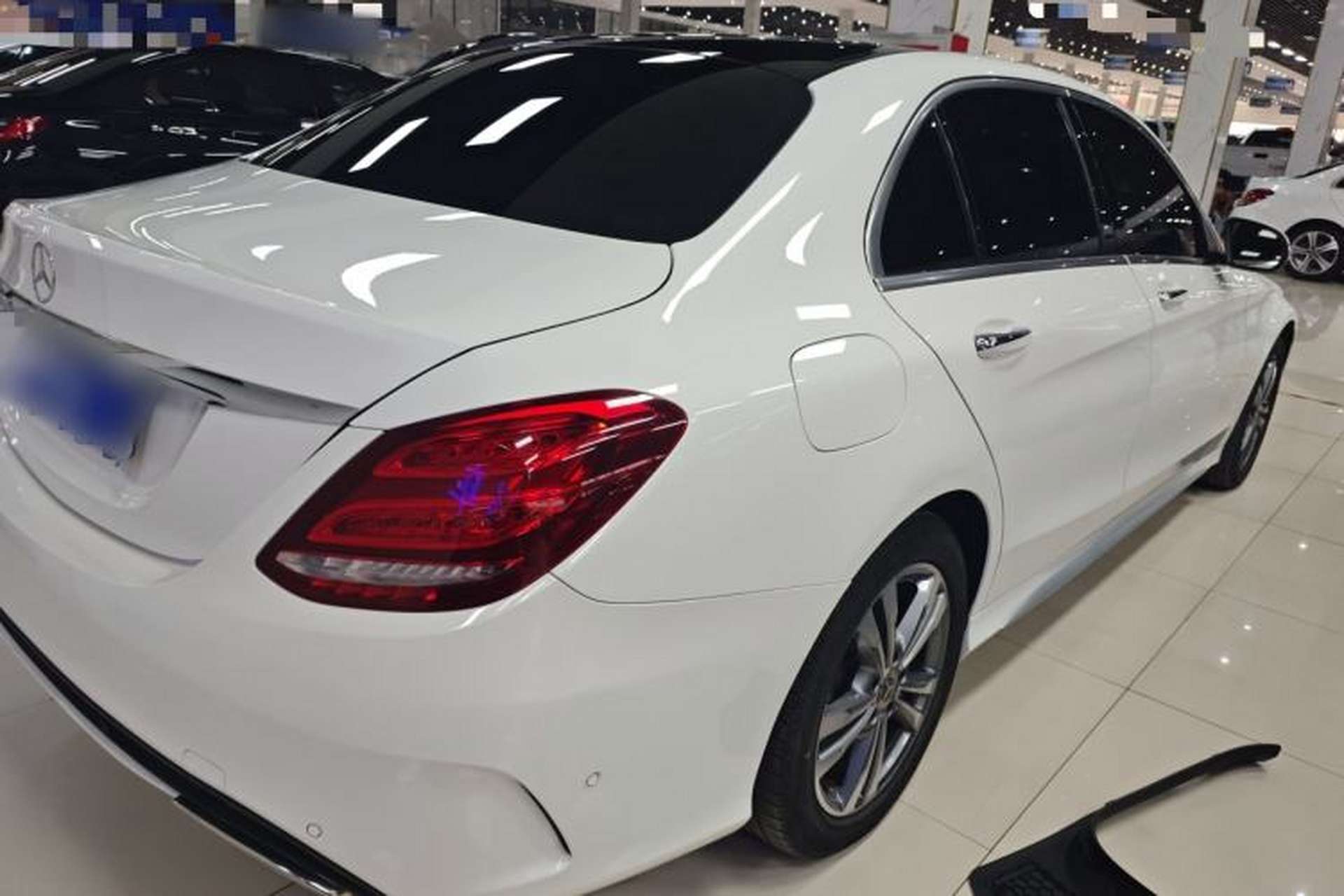 Used Mercedes-Benz C-Class 2018 C 200 L Sport Edition Rear Right 45 Deg