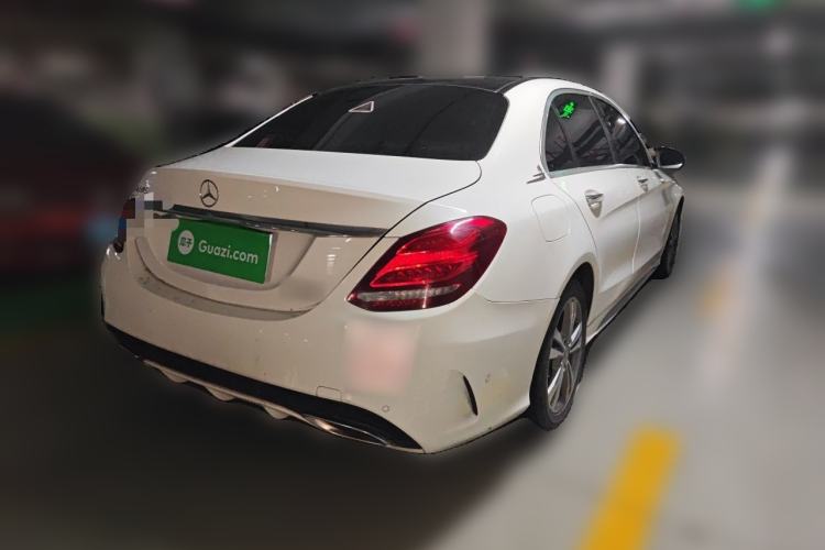 Used Mercedes-Benz C-Class 2018 C 200 L Sport Edition Rear Right 45 Deg