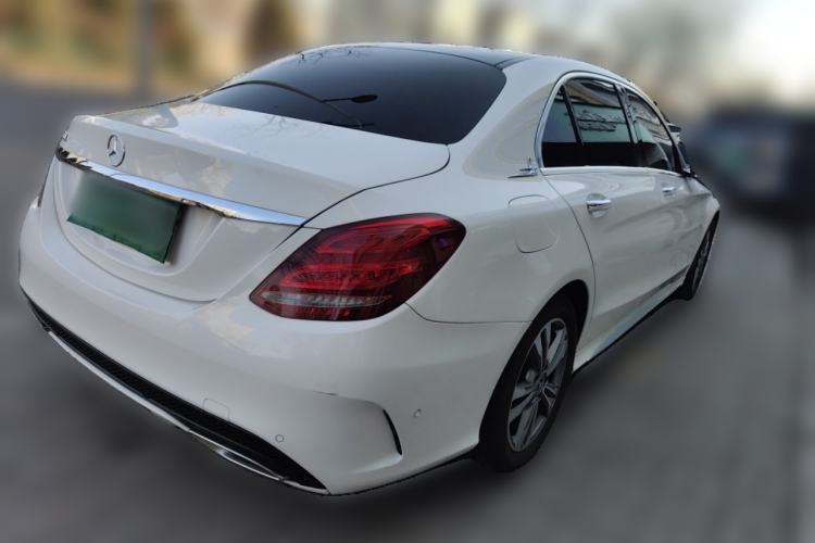 Used Mercedes-Benz C-Class 2018 C 200 L Sport Edition Rear Right 45 Deg