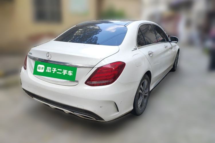 Used Mercedes-Benz C-Class 2018 C 200 L Sport Edition Rear Right 45 Deg