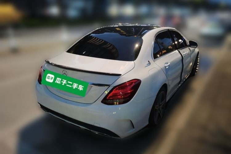Used Mercedes-Benz C-Class 2018 C 200 L Sport Edition Achievement Special Edition Rear Right 45 Deg
