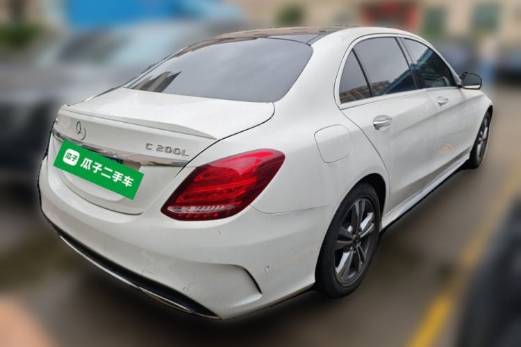 Used Mercedes-Benz C-Class 2018 C 200 L Sport Edition Rear Right 45 Deg
