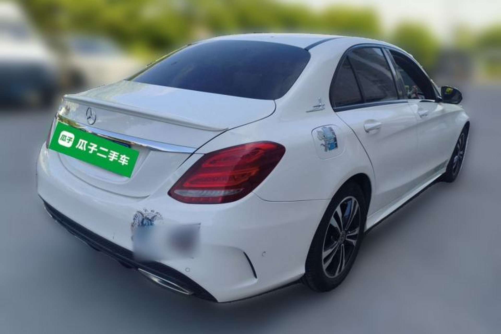 Used Mercedes-Benz C-Class 2018 C 200 Sport Edition Rear Right 45 Deg