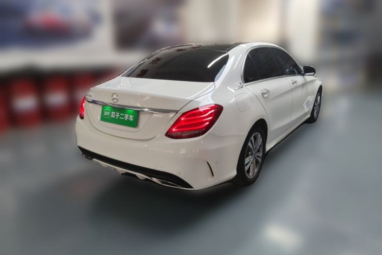 Used Mercedes-Benz C-Class 2018 C 200 L Sport Edition Rear Right 45 Deg