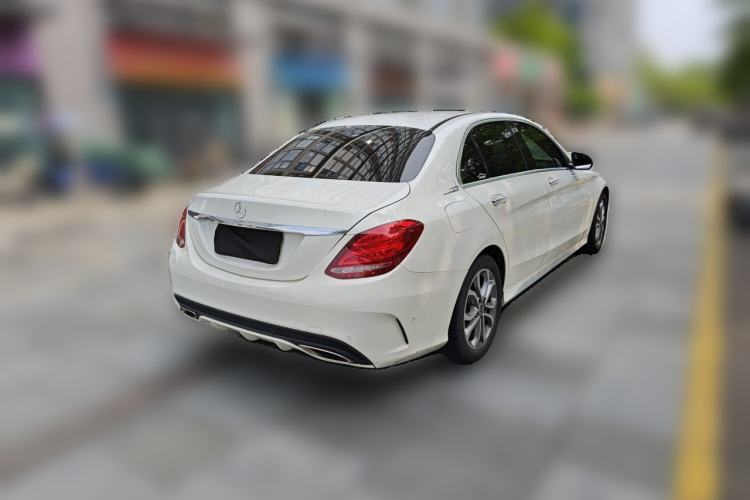 Used Mercedes-Benz C-Class 2018 C 180 L Fashion Edition Sport Version Rear Right 45 Deg