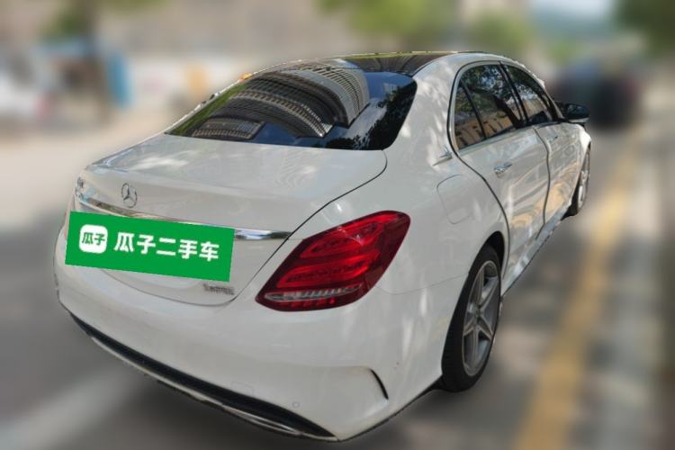 Used Mercedes-Benz C-Class 2018 C 200 L Sport Edition Achievement Special Edition Rear Right 45 Deg