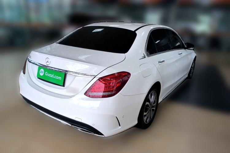 Used Mercedes-Benz C-Class 2018 C 180 L Fashion Edition Sport Version Rear Right 45 Deg