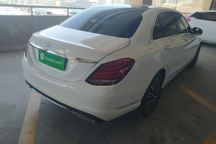 Used Mercedes-Benz C-Class 2018 C 200 L Rear Right 45 Deg