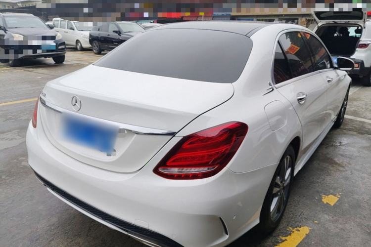Used Mercedes-Benz C-Class 2018 C 200 L Sport Edition Rear Right 45 Deg